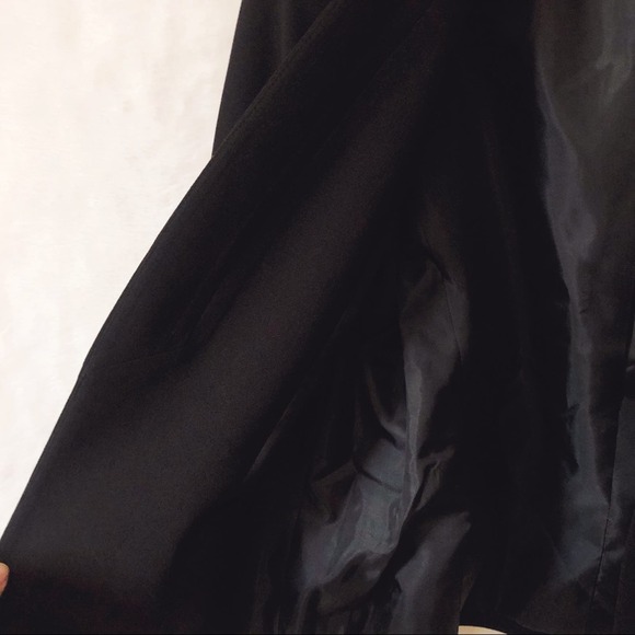 Anne Klein Black with Gold Zipper pockets Blazer - Picture 7 of 12